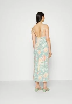 Abercrombie & Fitch COWL NECK MAXI - Occasion Wear - Green -Abercrombie & Fitch Shop 00efcc3b6dd8465f98298af964628d44