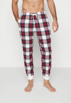 Abercrombie & Fitch SLEEP JOGGER - Pyjama Bottoms - Cream