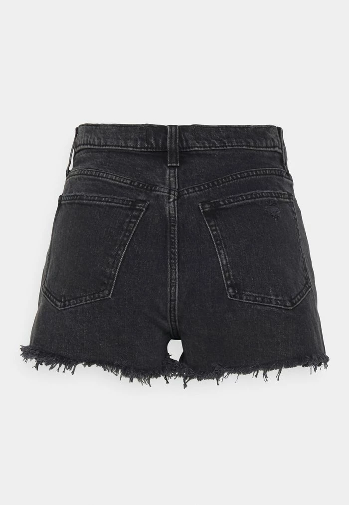 Abercrombie & Fitch Denim Shorts - Black 2 Abercrombie & Fitch Denim Shorts - Black - Image 2