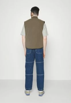 Abercrombie & Fitch LINER VEST - Waistcoat - Olive -Abercrombie & Fitch Shop 039e087e0204411283eca33e787a0250
