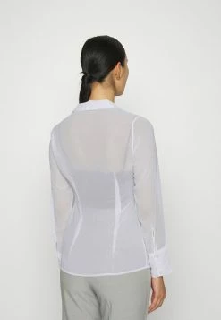 Abercrombie & Fitch ONE CLOSURE SHEER - Button-down Blouse - Cloud Dancer 8 Abercrombie & Fitch ONE CLOSURE SHEER - Button-down Blouse - Cloud Dancer -Abercrombie & Fitch Shop 03f8547637294ae0928644fd0c3c8253