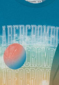 Abercrombie & Fitch IMAGERY PRINT LOGO - Print T-shirt - Blue -Abercrombie & Fitch Shop 04067fe3ad8b4af49f22961aa7cad1a8