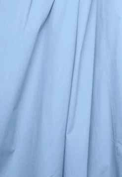 Abercrombie & Fitch PUFF SLEEVE HARDWARE MIDI - Day Dress - Della Robbia Blue -Abercrombie & Fitch Shop 048a6f62f69b40b297884d45081e2326