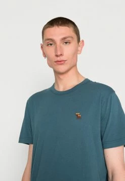 Abercrombie & Fitch Basic T-shirt - Blue -Abercrombie & Fitch Shop 0572c765bdd24c2e837926f8414b70c3