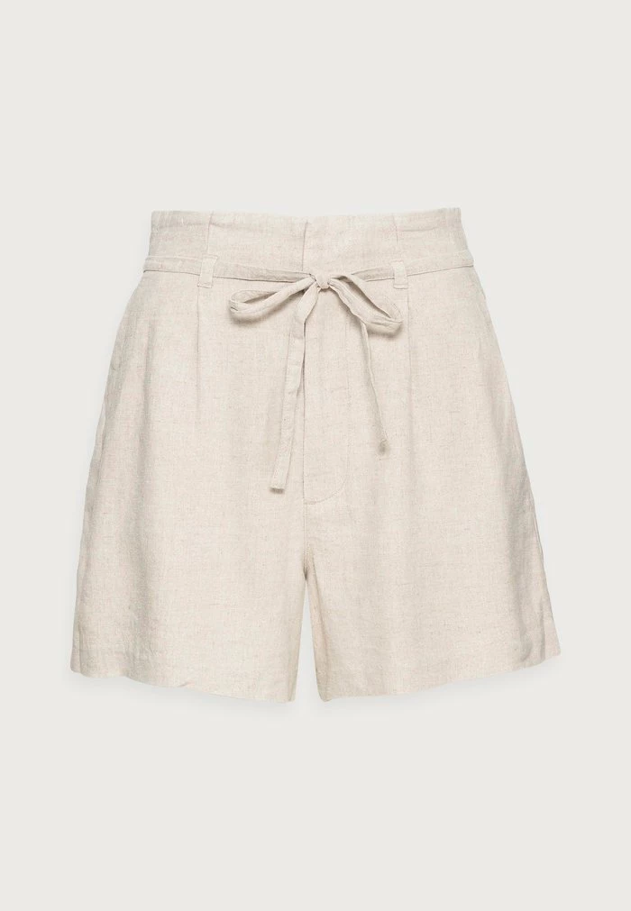 Abercrombie & Fitch EMEA BELTED SHORT - Shorts - Flax 4 Abercrombie & Fitch EMEA BELTED SHORT - Shorts - Flax - Image 4