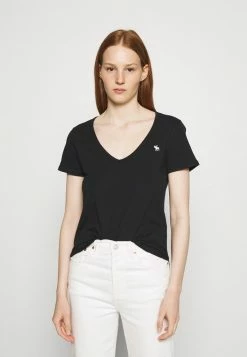 Abercrombie & Fitch 5 PACK - Basic T-shirt - White/tan/rose/blue/black -Abercrombie & Fitch Shop 090a84ab510047f585077ceaa98fb471