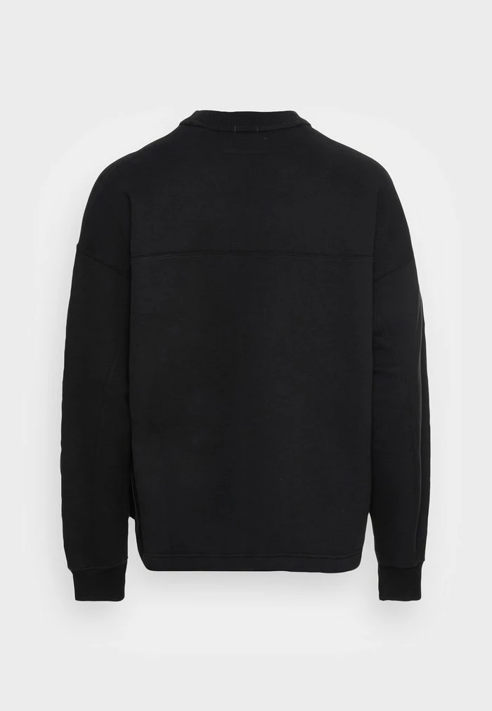 Abercrombie & Fitch ESSENTIAL OPEN HEM CREW SPRUCE - Sweatshirt - Black 2 Abercrombie & Fitch ESSENTIAL OPEN HEM CREW SPRUCE - Sweatshirt - Black - Image 2