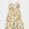 Abercrombie & Fitch CINCH FRONT STRAPPY BABYDOLL - Day Dress - Abstract