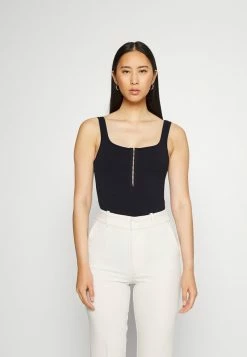 Abercrombie & Fitch BARE SEAMLESS BSUIT - Top - Black