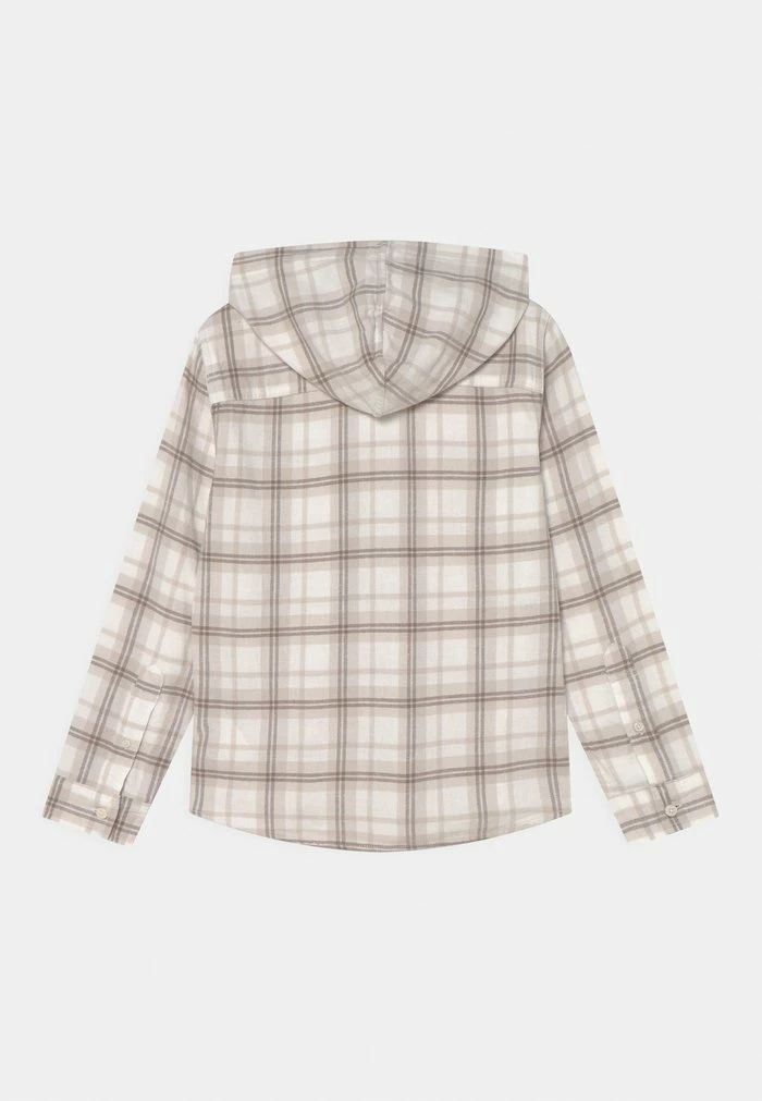 Abercrombie & Fitch HOODED - Shirt - Cream 2 Abercrombie & Fitch HOODED - Shirt - Cream - Image 2