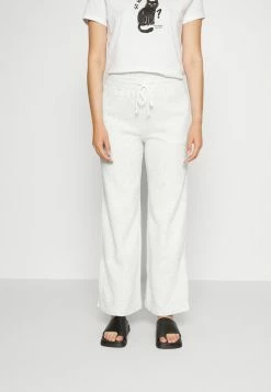 Abercrombie & Fitch FOLDOVER - Tracksuit Bottoms - Gray Heather