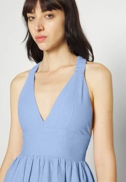 Abercrombie & Fitch PLUNGE SCRUNCHIE STRAP SKORT - Day Dress - Blue -Abercrombie & Fitch Shop 0e44123b99b94289ab751c9b756c1d69