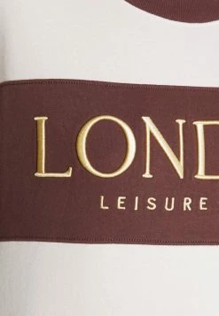 Abercrombie & Fitch DOLMAN SUNDAY CREW - Sweatshirt - Puce/white Sand -Abercrombie & Fitch Shop 0f2298294fb0459b97c1dd899003355b