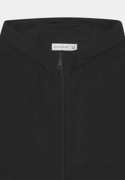 Abercrombie & Fitch POLAR - Fleece Jacket - Black -Abercrombie & Fitch Shop 11e6d847dd154e7fa2d6aaae417ed330
