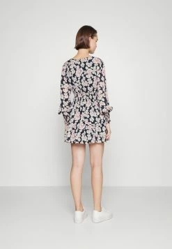 Abercrombie & Fitch MINI DRESS - Cocktail Dress / Party Dress - Navy -Abercrombie & Fitch Shop 138239fa50e54f4e8edaac6536baeef8