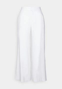 Abercrombie & Fitch RESORT PANT - Trousers - White