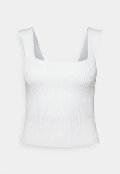 Abercrombie & Fitch ANGLED NECK TANK - Top - White 8 Abercrombie & Fitch ANGLED NECK TANK - Top - White -Abercrombie & Fitch Shop 13f9ef742adb41c99f9b9d548f36a64f