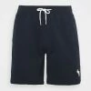 Abercrombie & Fitch EXPLODED ICON - Tracksuit Bottoms - Dark Blue