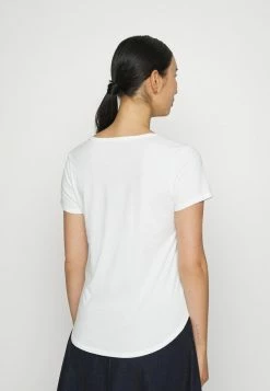 Abercrombie & Fitch VNECK MULTIPACK 3 PACK - Basic T-shirt - White/tan/hot Chocolate -Abercrombie & Fitch Shop 158b756f84a544089a3892d45b352819