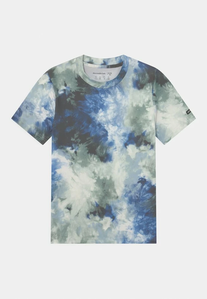 Abercrombie & Fitch AIRKNIT ACTIVE SOLIDS - Print T-shirt - Blue Wash 1 Abercrombie & Fitch AIRKNIT ACTIVE SOLIDS - Print T-shirt - Blue Wash