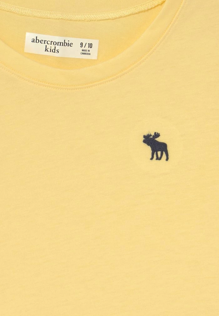 Abercrombie & Fitch 2 PACK - Print T-shirt - Yellow 4 Abercrombie & Fitch 2 PACK - Print T-shirt - Yellow - Image 4