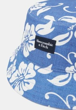 Abercrombie & Fitch BUCKET HAT PATTERN UNISEX - Hat - Blue -Abercrombie & Fitch Shop 19565b789fec43fb800765913bab014d