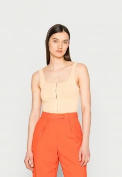 Abercrombie & Fitch SEAMLESS SCUBA TANK - Top - Desert Mist