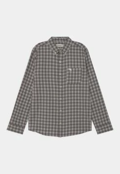 Abercrombie & Fitch PREPPY PATTERN - Shirt - White Gingham