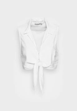 Abercrombie & Fitch BARE TIE FRONT - Top - Brilliant White 8 Abercrombie & Fitch BARE TIE FRONT - Top - Brilliant White -Abercrombie & Fitch Shop 1b71338b35394441adf11cc5e03173fd