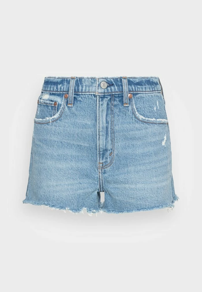 Abercrombie & Fitch LIGHT MOM - Denim Shorts - Medium Clean 4 Abercrombie & Fitch LIGHT MOM - Denim Shorts - Medium Clean - Image 4