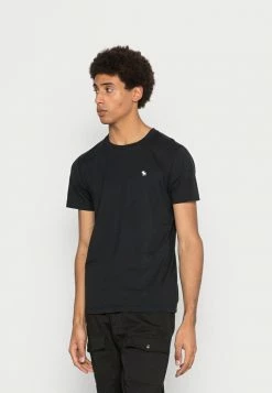 Abercrombie & Fitch ESSENTIAL 5er MULTIPACK NEUTRAL - Basic T-shirt - White/beige/heather/grey/black -Abercrombie & Fitch Shop 1d805a9302e340ed85e602ac875efe59