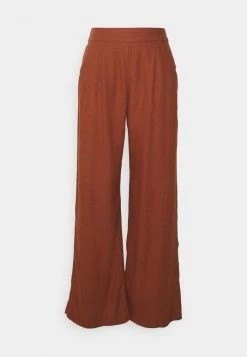 Abercrombie & Fitch PULL ON WIDE LEG - Trousers - Rustic Brown -Abercrombie & Fitch Shop 1e54f504d69444c281a170d99ca14717