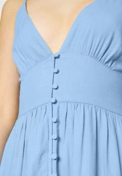 Abercrombie & Fitch PLUNGE DRESS - Maxi Dress - Della Robbia Blue -Abercrombie & Fitch Shop 1edf452ec8d14e95a505bde7993fb510