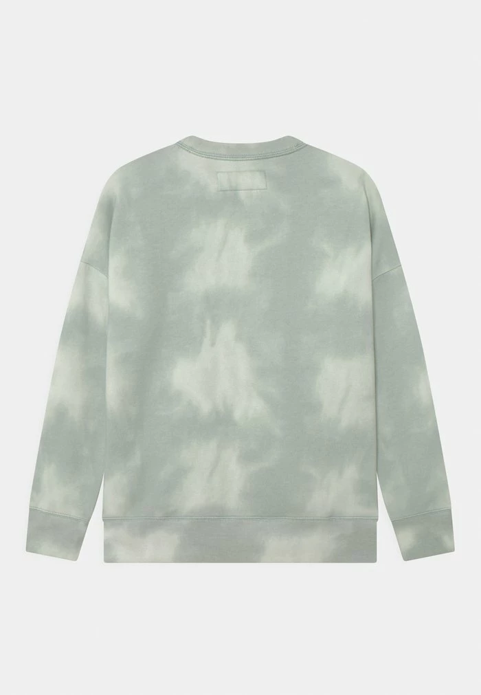 Abercrombie & Fitch CHAIN OVERSIZED DAD CREW - Sweatshirt - Green 2 Abercrombie & Fitch CHAIN OVERSIZED DAD CREW - Sweatshirt - Green - Image 2