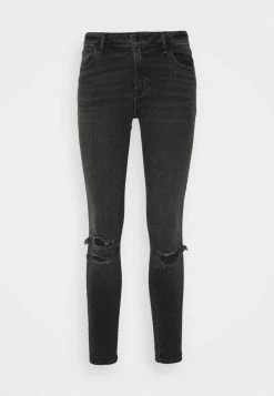 Abercrombie & Fitch ANKLE - Jeans Skinny Fit - Washed Black -Abercrombie & Fitch Shop 20a05a8434d947489f648fe039892474
