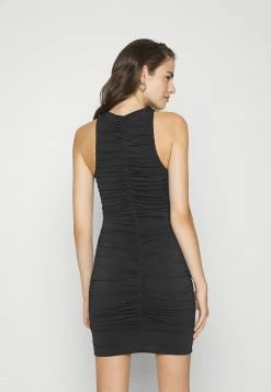 Abercrombie & Fitch SPLICED DOUBLE CUTOUT MINI GOING OUT - Jersey Dress - Black -Abercrombie & Fitch Shop 213bf4c3fcc8461285beffa6d89e22d3