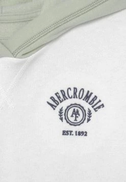 Abercrombie & Fitch CHAIN CORE PATTERN - Sweatshirt - Green Colorblock -Abercrombie & Fitch Shop 237a83cdb47947f883d5cfcf8afb1e62