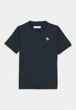 Abercrombie & Fitch CREW 3 PACK - Basic T-shirt - Shadow Lime/clearwater/sky Captain -Abercrombie & Fitch Shop 240690c4c0db41f68fdc19e4bca6b302