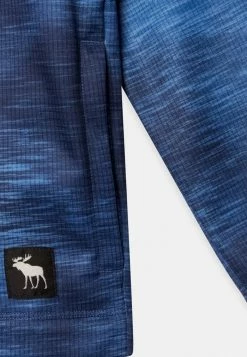 Abercrombie & Fitch GORP PATTERN - Sweatshirt - Blue Texture -Abercrombie & Fitch Shop 24759c60ee5c42b3b5be16bffaebd260