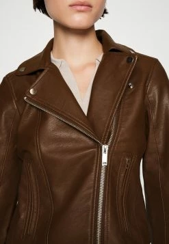 Abercrombie & Fitch MOTO COLOR UPDATE - Down Coat - Chestnut Brown -Abercrombie & Fitch Shop 24a14471d9704429917b8becd461abcc