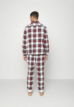 Abercrombie & Fitch CLASSIC SLEEP - Pyjamas - Cream Tartan -Abercrombie & Fitch Shop 24b1bcfd3c914358ad2fdfbdcea187cc