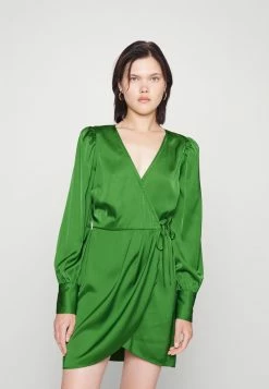 Abercrombie & Fitch WRAP DRESS - Cocktail Dress / Party Dress - Artichoke