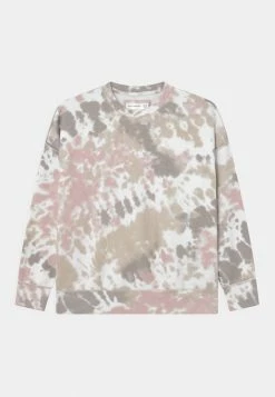 Abercrombie & Fitch CURVED CREW PATTERN - Sweatshirt - Multi-coloured