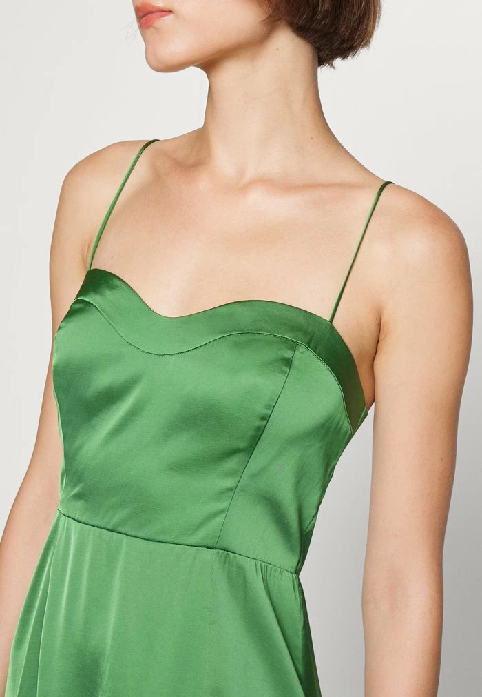 Abercrombie & Fitch TWIST NECK CUTOUT MIDI DRESS - Cocktail Dress / Party Dress - Artichoke Green 6 Abercrombie & Fitch TWIST NECK CUTOUT MIDI DRESS - Cocktail Dress / Party Dress - Artichoke Green - Image 6