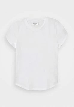 Abercrombie & Fitch CORE CREW MULTI PACK - Basic T-shirt - Anthracite/white/clearwater -Abercrombie & Fitch Shop 2658d2d0d10441c8a34e92c2dffc5ae5