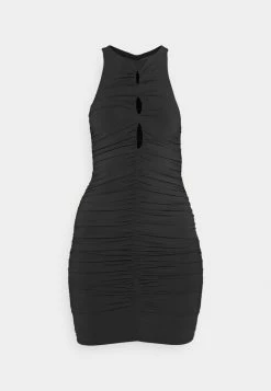 Abercrombie & Fitch SPLICED DOUBLE CUTOUT MINI GOING OUT - Jersey Dress - Black -Abercrombie & Fitch Shop 270a0b4753fb4b7eb8aa9a8f9a3d5c0f