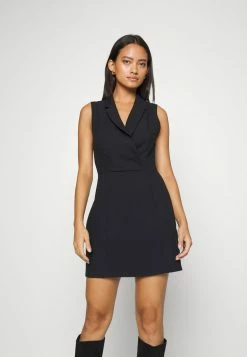 Abercrombie & Fitch BLAZER SHORT DRESS - Cocktail Dress / Party Dress - Black Beauty