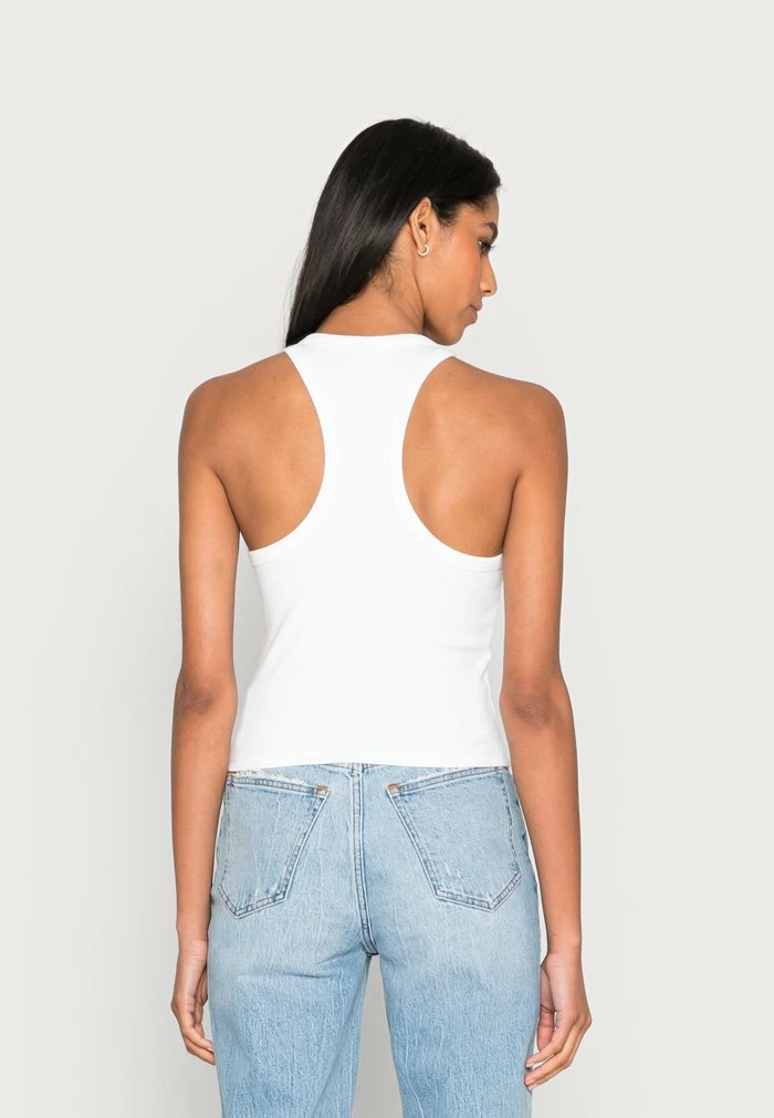 Abercrombie & Fitch BARE SCUBA TANK - Top - White 3 Abercrombie & Fitch BARE SCUBA TANK - Top - White - Image 3