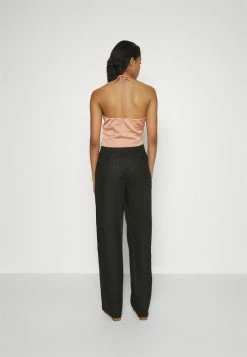 Abercrombie & Fitch RUCHED - Top - Brown -Abercrombie & Fitch Shop 292af01403d64d5291537acfe533f33d