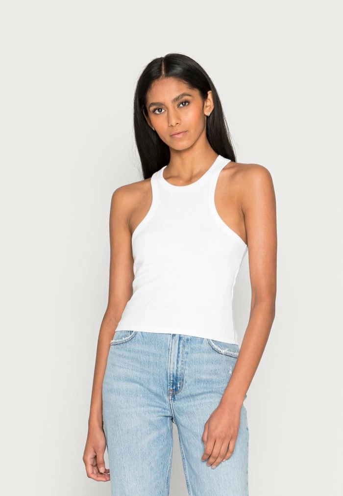 Abercrombie & Fitch BARE SCUBA TANK - Top - White 1 Abercrombie & Fitch BARE SCUBA TANK - Top - White